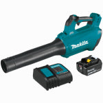 MAKITA USA INC 18-Volt LXT Cordless Leaf Blower, Brushless Motor, 459 CFM, 116 MPH, Battery + Charger OUTDOOR LIVING & POWER EQUIPMENT MAKITA USA INC