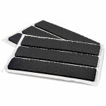 RICHELIEU AMERICA LTD Non-Skid Foam Pads, Self-Adhesive, Black, 1/2 x 2.5-In., 6-Pk. HARDWARE & FARM SUPPLIES RICHELIEU AMERICA LTD
