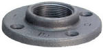 ASC ENGINEERED SOLUTIONS Black Pipe Floor Flange, 3/4 In. PLUMBING, HEATING & VENTILATION ASC ENGINEERED SOLUTIONS