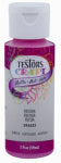 TESTORS Testors 292422A Acrylic Craft Paint, Matte, Fuchsia, 2 oz, Bottle PAINT TESTORS   