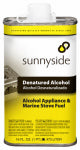 SUNNYSIDE CORPORATION Denatured Alcohol Solvent, 1-Pt. PAINT SUNNYSIDE CORPORATION   