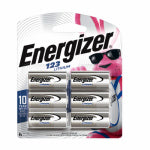 ENERGIZER 3V Photo Lithium Batteries, 123, 6 Pack ELECTRICAL ENERGIZER