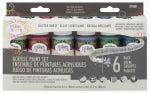 TESTORS Testors 297588 Craft Paint Set, Assorted, 2 oz, Bottle, 6/PK PAINT TESTORS   