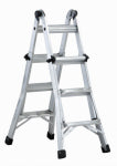 LOUISVILLE LADDER Multi-Purpose Ladder, Aluminum, Type IA, 300-Lb. Duty Rating. 13-Ft. PAINT LOUISVILLE LADDER