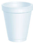 R3 CHICAGO Styrofoam Cups, White, 6 oz., 25-Ct. HOUSEWARES R3 CHICAGO