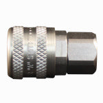 MILTON INDUSTRIES Compression Coupler, A-Style, Female, 1/4 In. NPT