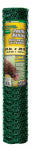 MIDWEST AIR TECH/IMPORT Poultry Netting, Green PVC Coating, 1-In. Mesh, 24-In. x 25-Ft. LAWN & GARDEN MIDWEST AIR TECH/IMPORT