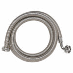 HOMEWERKS WORLDWIDE LLC Washing Machine Hose, Stainless Steel, 3/4 x 60 In. PLUMBING, HEATING & VENTILATION HOMEWERKS WORLDWIDE LLC