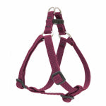 LUPINE INC Eco Step-In Dog Harness, Non-Restrictive, Berry, 1/2 x 12 to 18-In.
