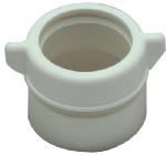 PLUMB SHOP DIV BRASSCRAFT Drain Pipe Adapter, White Plastic, 1.5-In. PLUMBING, HEATING & VENTILATION PLUMB SHOP DIV BRASSCRAFT