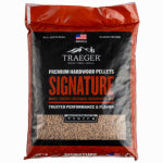 TRAEGER PELLETS WD SIGN BLEND BAG 20LB OUTDOOR LIVING & POWER EQUIPMENT TRAEGER