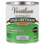 VARATHANE Rust-Oleum 242183H Outdoor Clear Oil Paint, Liquid, Clear, 1 qt, Can PAINT VARATHANE   