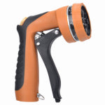 ZHEJIANG HONGCHEN IRRIGATION 8-Pattern Hose Nozzle, Front Trigger, Insulated