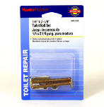 PLUMB SHOP DIV BRASSCRAFT Toilet Bolt Set, 1/4 x 2-1/4 In. PLUMBING, HEATING & VENTILATION PLUMB SHOP DIV BRASSCRAFT