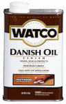 WATCO WATCO 65441 Danish Oil, Fruitwood, Liquid, 1 qt Can PAINT WATCO   