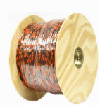 RICHELIEU AMERICA LTD. Polypropylene Truck Rope, Twisted, Black & Orange, 3/8-In. x 400-Ft. HARDWARE & FARM SUPPLIES RICHELIEU AMERICA LTD.