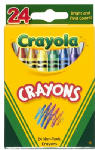 CRAYOLA LLC Crayons, 24 Pk. HOUSEWARES CRAYOLA LLC