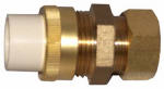 NIBCO INC Pipe Fitting, Compression Union, 1/2-In. Slip x Brass PLUMBING, HEATING & VENTILATION NIBCO INC   