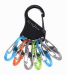 NITE IZE INC KeyRack Locker Key Holder, 6 S-Biner MicroLocks HARDWARE & FARM SUPPLIES NITE IZE INC
