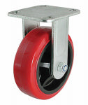 RICHELIEU AMERICA LTD Red Poly Wheel, Rigid Caster, 6 In. HARDWARE & FARM SUPPLIES RICHELIEU AMERICA LTD