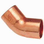 NIBCO INC Copper Pipe Elbow, 45 Degree, 1-1/4-In. CxC PLUMBING, HEATING & VENTILATION NIBCO INC   