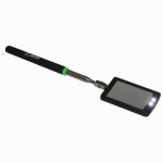 GRIP ON TOOLS Inspection Mirror, Movable Joint, Telescopic, LED Illumination,  1-1/2-In.  x 2-1/2-In.