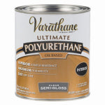 VARATHANE Varathane 6041H Polyurethane, Semi-Gloss, Liquid, Clear, 1 qt PAINT VARATHANE   