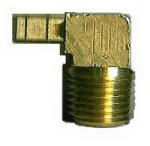 ANDERSON METALS CORP Brass Mini Hose Barb Elbow, 1/8 ID x 1/4 In. MPT PLUMBING, HEATING & VENTILATION ANDERSON METALS CORP