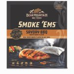 LIGNETICS, INC. Smoke 'Ems Hardwood Pellet Pouch, Savory BBQ Flavor, 6 oz. OUTDOOR LIVING & POWER EQUIPMENT LIGNETICS, INC.