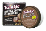 MALCO PRODUCTS Twinkle 525105 Brass and Copper Cleaning Kit, 4.4 oz, Paste, Lemon, Greenish Yellow CLEANING & JANITORIAL SUPPLIES MALCO PRODUCTS