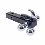 INTRADIN HK CO. LTD Ball Mount With Hook, Tri-Ball, 1-7/8 x 2 x 2-5/16-In. AUTOMOTIVE INTRADIN HK CO. LTD