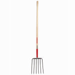 AMES COMPANIES, THE 10-In. Forged Steel Manure Fork, 54-In. Handle, 6 Tines LAWN & GARDEN AMES COMPANIES, THE   