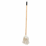 SHANGHAI INNOVATIVE SERVICES CO LTD Cotton Deck Mop, Wood Handle CLEANING & JANITORIAL SUPPLIES SHANGHAI INNOVATIVE SERVICES CO LTD