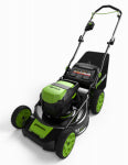 GREENWORKS TOOLS Cordless Lawn Mower, 3-N-1, Brushless Motor, 40-Volt Battery & Charger, 21-In. Deck OUTDOOR LIVING & POWER EQUIPMENT GREENWORKS TOOLS