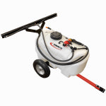 FIMCO INC Trailer Sprayer, 2-GPM, White, 25-Gallon Tank OUTDOOR LIVING & POWER EQUIPMENT FIMCO INC