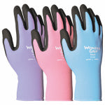 RADIANS INC Wonder Grip Garden Gloves, Large, Assorted Colors CLOTHING, FOOTWEAR & SAFETY GEAR RADIANS INC   
