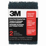 3M COMPANY Heavy Duty Replacement Stripping Pads, 2-Pk. PAINT 3M COMPANY   