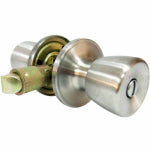 TAIWAN FU HSING INDUSTRIAL CO Mobile Home Privacy Lockset, Stainless Steel HARDWARE & FARM SUPPLIES TAIWAN FU HSING INDUSTRIAL CO