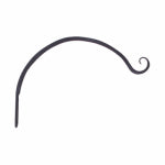PANACEA PRODUCTS Hanging Plant Hook, Curved, Black, 7-In. LAWN & GARDEN PANACEA PRODUCTS