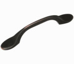 AMEROCK Ravino Center-to-Center Cabinet Pull, Oil Rubbed Bronze, 3 In. HARDWARE & FARM SUPPLIES AMEROCK
