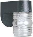 WESTINGHOUSE LIGHTING CORP 60-Watt Black Wall Lantern ELECTRICAL WESTINGHOUSE LIGHTING CORP