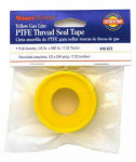 OATEY COMPANY Yellow Gas Line Pipe Thread Seal Tape, 1/2 x 260 In. PLUMBING, HEATING & VENTILATION OATEY COMPANY