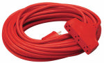 PT HO WAH GENTING 25-Ft. 14/3 SJTW, Red 3-Outlet Extension Cord ELECTRICAL PT HO WAH GENTING