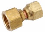 ANDERSON METALS CORP Pipe Fittings, Flare Swivel Connector, Lead-Free Brass, 1/2 x 3/8-In. PLUMBING, HEATING & VENTILATION ANDERSON METALS CORP   