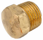 ANDERSON METALS CORP Pipe Plug Fitting, Hex Head, Lead Free Brass, 1/2 In. PLUMBING, HEATING & VENTILATION ANDERSON METALS CORP