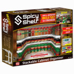 INFOMERCIALS INC 2-Pc. Stackable Spice Shelf Cabinet Organizer HOUSEWARES INFOMERCIALS INC   