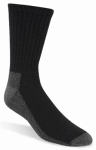 WIGWAM MILLS INC Work Socks, Black & Gray, Men's Medium, 3-Pk.