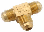 ANDERSON METALS CORP Brass Flare Tee, Lead Free, 1/4 In. PLUMBING, HEATING & VENTILATION ANDERSON METALS CORP