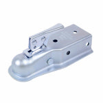 INTRADIN HK CO. LTD Tow Coupler, Zinc, 3,500 Lb. Capacity, Fits 3 In. Channel, 2 In. Ball AUTOMOTIVE INTRADIN HK CO. LTD