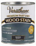 VARATHANE Varathane 297428 Stain, Worn Navy, Liquid, 1 qt, Can PAINT VARATHANE   